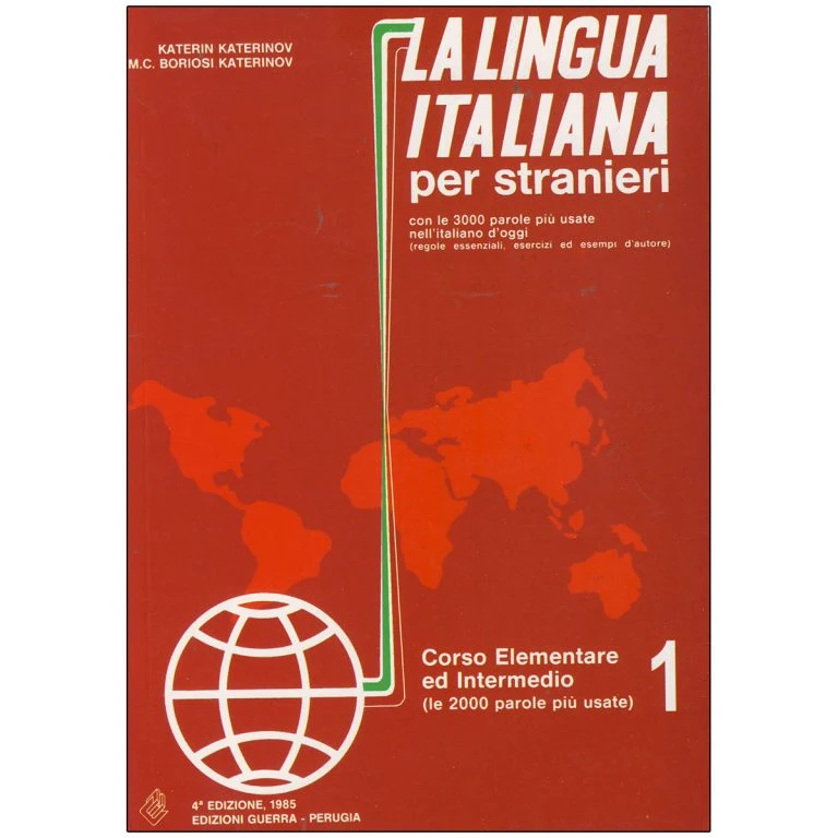 کتاب La Lingua Italiana Per Stranieri 1 اثر Katerin Katerinov انتشارات Perugia