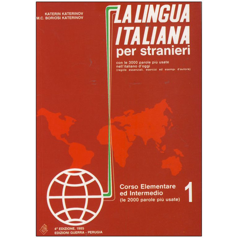 کتاب La Lingua Italiana Per Stranieri 1 اثر Katerin Katerinov انتشارات Perugia