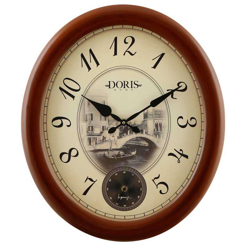 ساعت دیواری لوتوس مدل DH-6082-S 