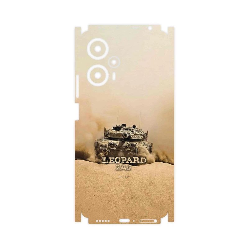 برچسب پوششی ماهوت مدل Leopard_2A5_tank-FullSkin مناسب برای گوشی موبایل شیائومی Poco F5
