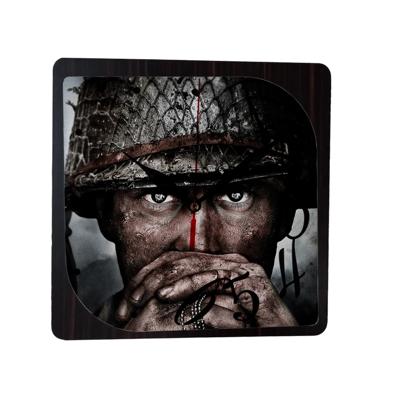 ساعت دیواری طرح call of duty کد tc12