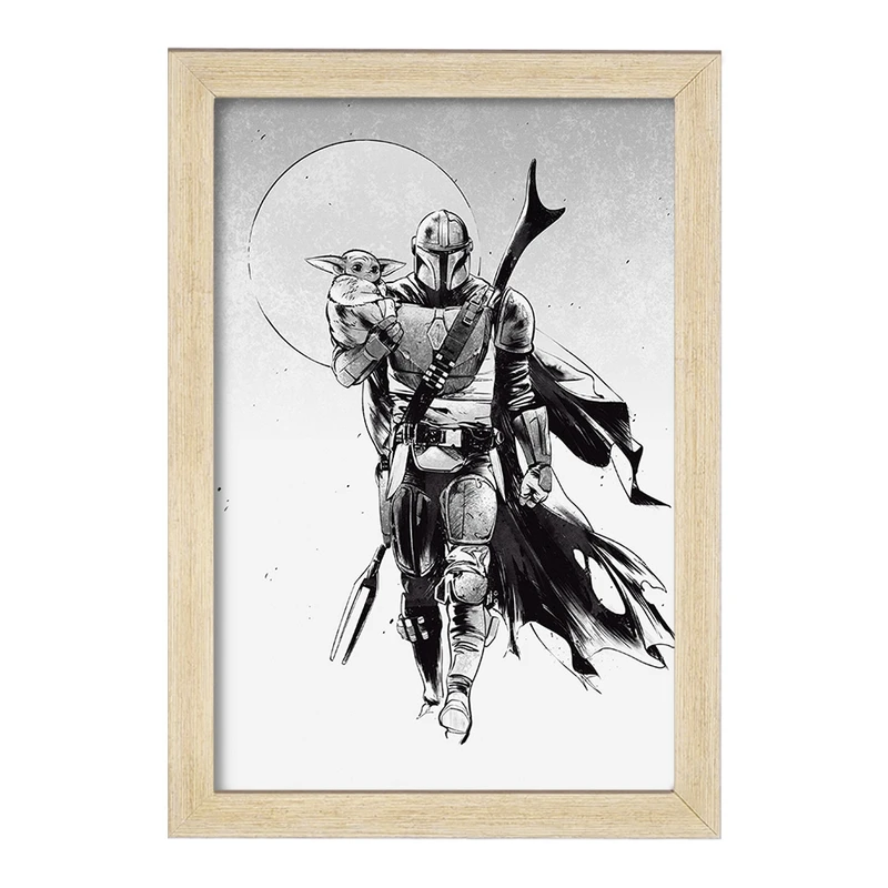 تابلو خندالو مدل جنگ ستارگان (Star Wars) کد F1772