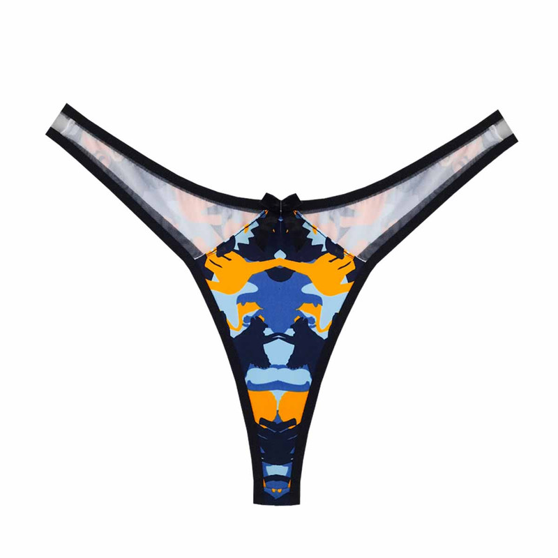 ست شورت و سوتین زنانه غوغا مدل کمان mn-0104