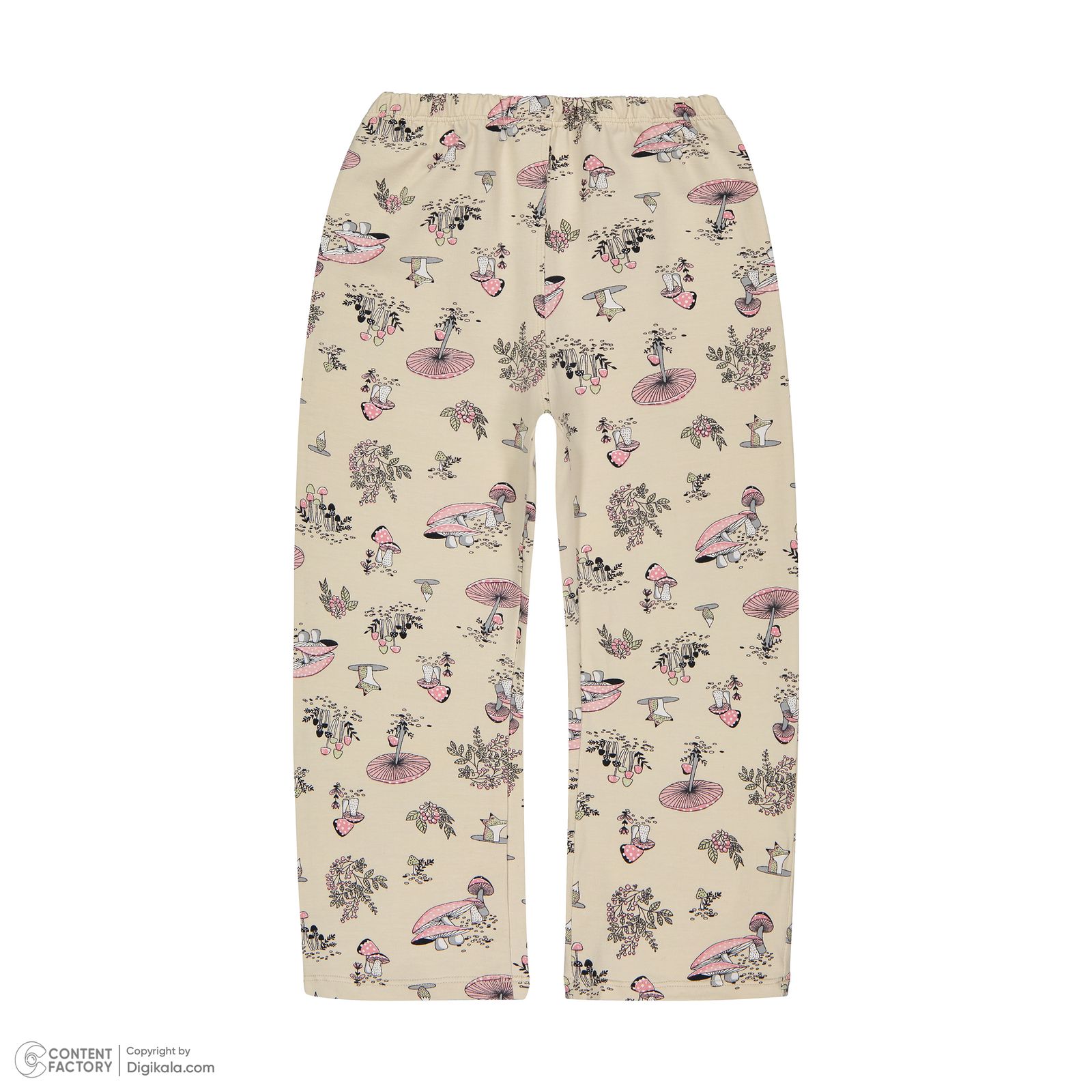 ست تی شرت و شلوار دخترانه ناربن مدل 8483 رنگ صورتی - - 5