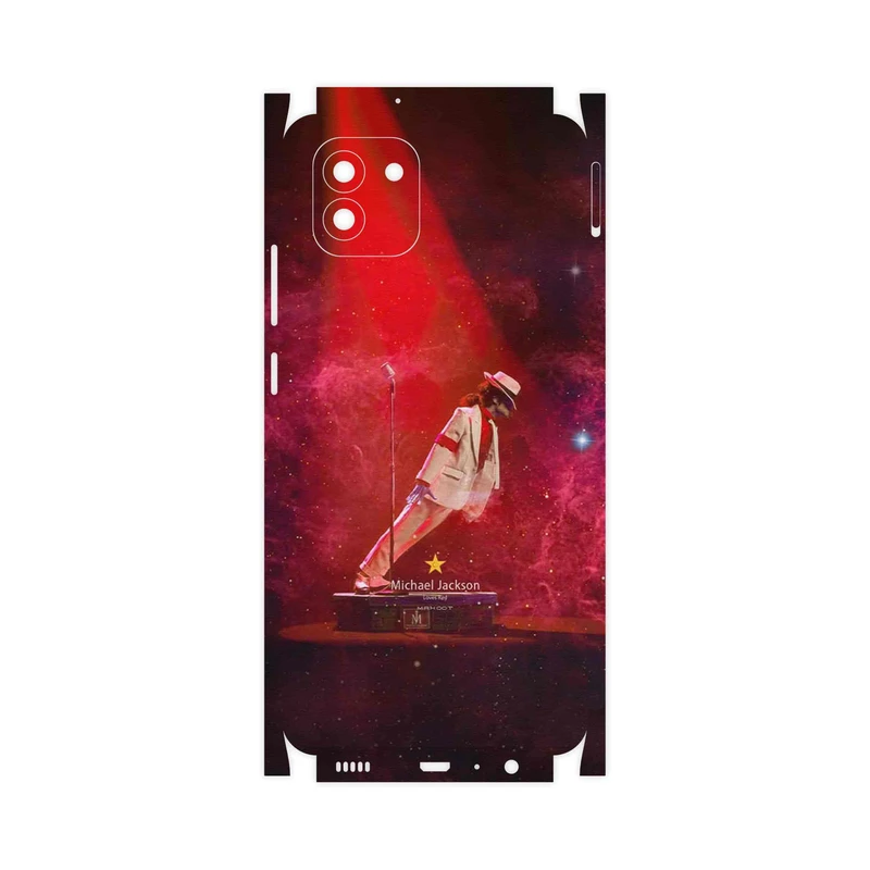 برچسب پوششی ماهوت مدل Michael Jackson-FullSkin مناسب برای گوشی موبایل سامسونگ Galaxy A03
