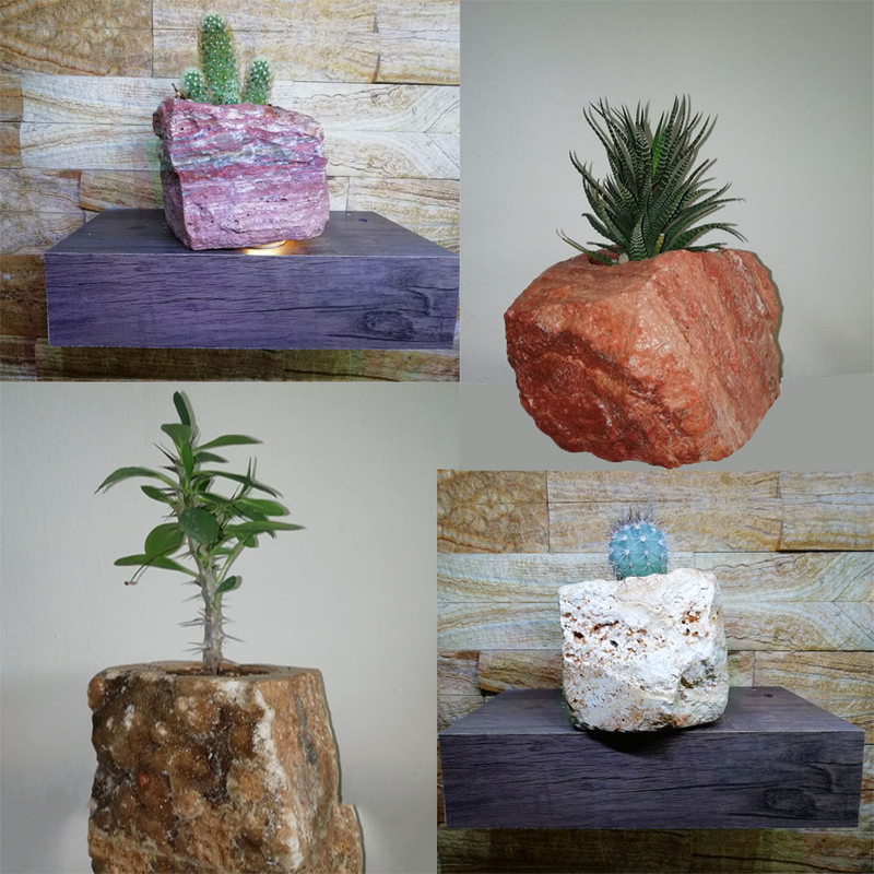 گلدان مدل صخره