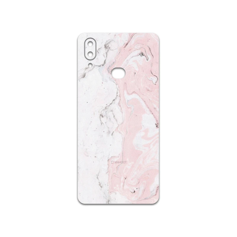 برچسب پوششی ماهوت مدل Blanco-Pink-Marble مناسب برای گوشی موبایل سامسونگ Galaxy A10s