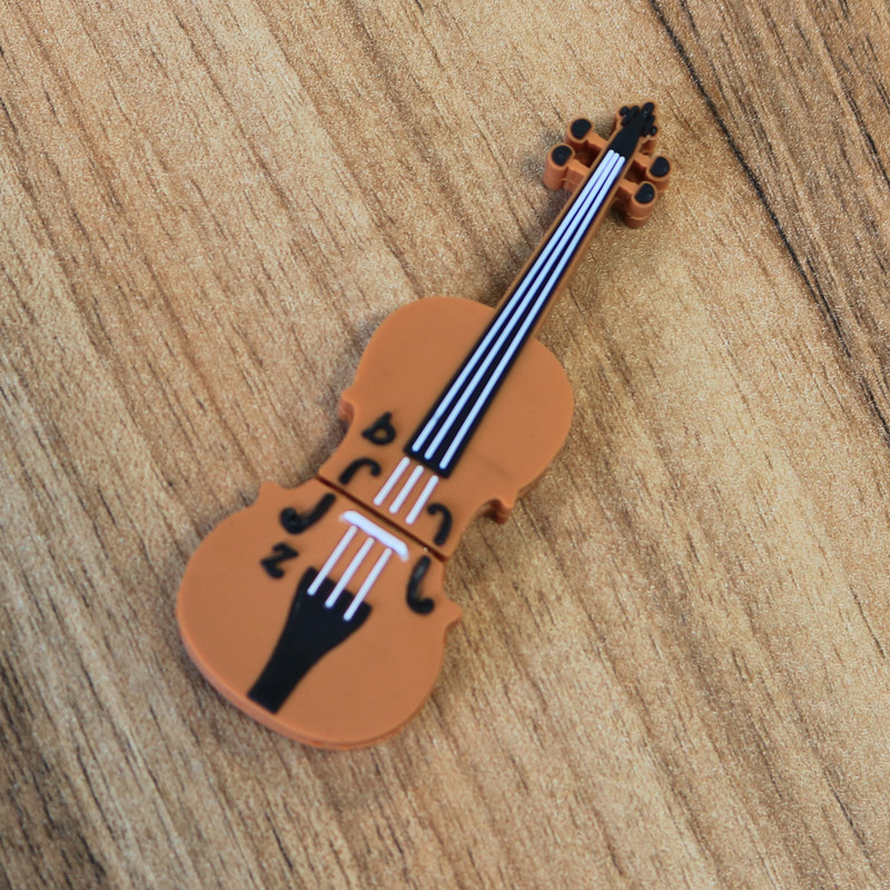 فلش مموری طرح ویولون مدل Ul-PVC-Violin03 ظرفیت 8 گیگابایت