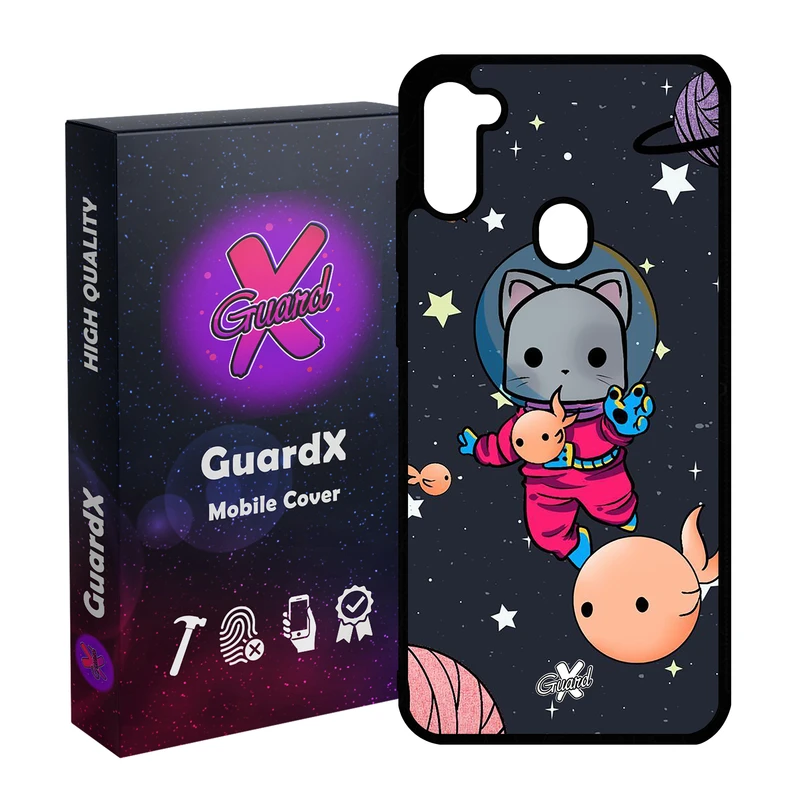 کاور گارد ایکس طرح Cat مدل Glass10044 مناسب برای گوشی موبایل سامسونگ Galaxy A11 / M11