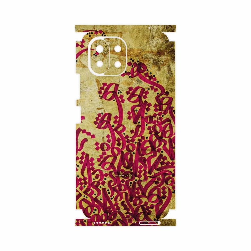 برچسب پوششی ماهوت مدل Nastaliq-5-FullSkin مناسب برای گوشی موبایل شیائومی 11 Lite 5G NE