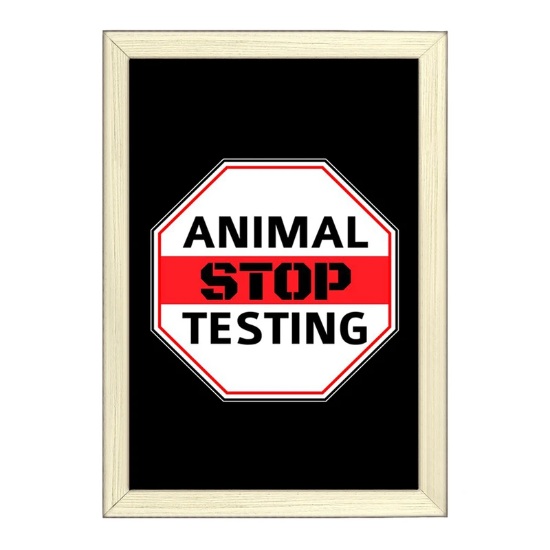 تابلو خندالو طرح حمایت از حیوانات کد 27356