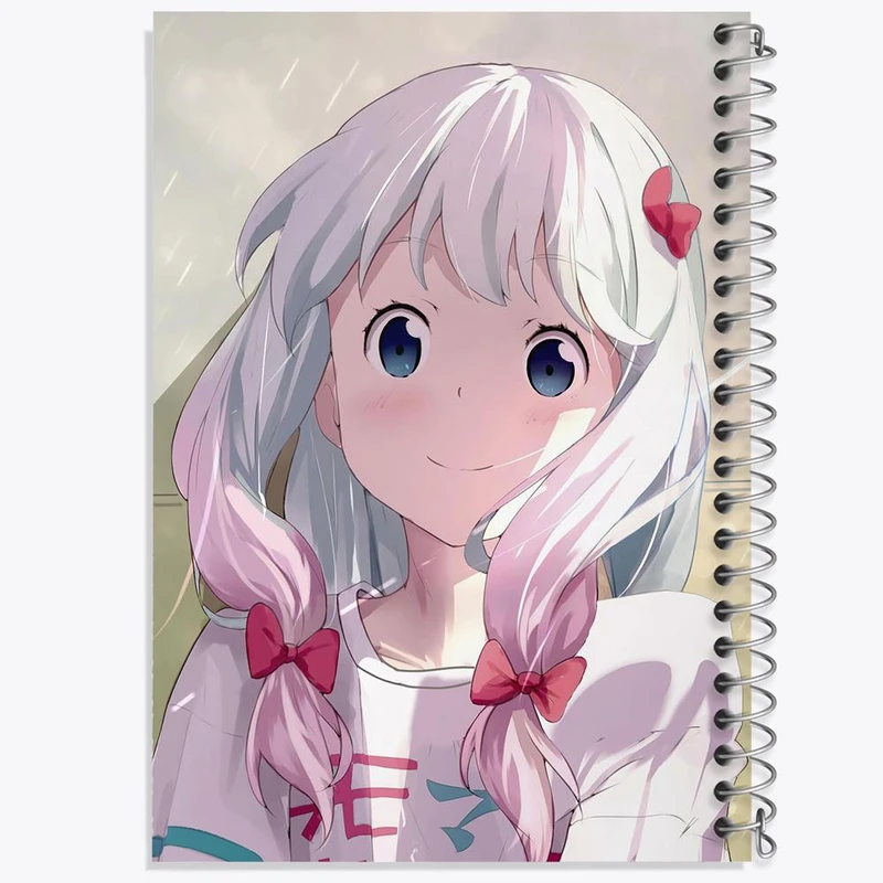 دفتر لیست خرید 50 برگ خندالو طرح ساگیری انیمه ارومانگا سنسی Eromanga Sensei کد 22590