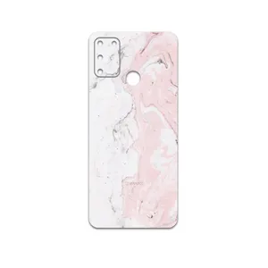 MAHOOT  Blanco-Pink-Marble Cover Sticker for Honor 9A