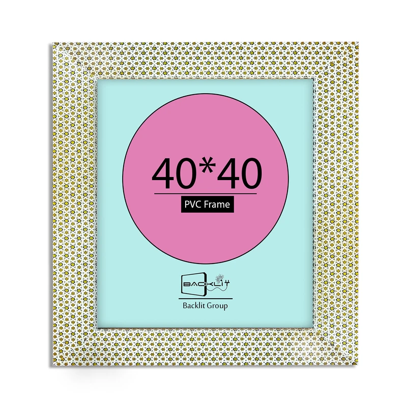 قاب عکس بکلیت مدل خاتم 40x40-4CM