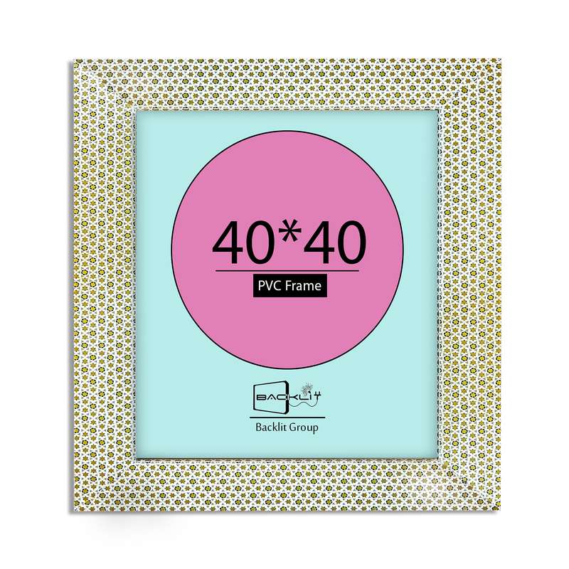 قاب عکس بکلیت مدل خاتم 40x40-4CM