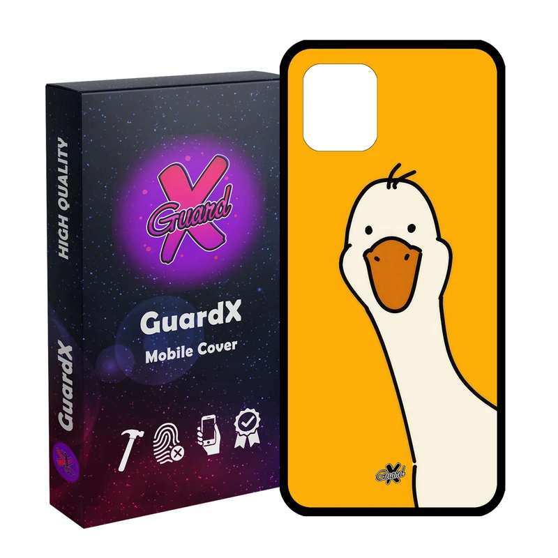 کاور گارد ایکس طرح اردک مدل Glass10656 مناسب برای گوشی موبایل سامسونگ Galaxy Note 10 Lite / A81