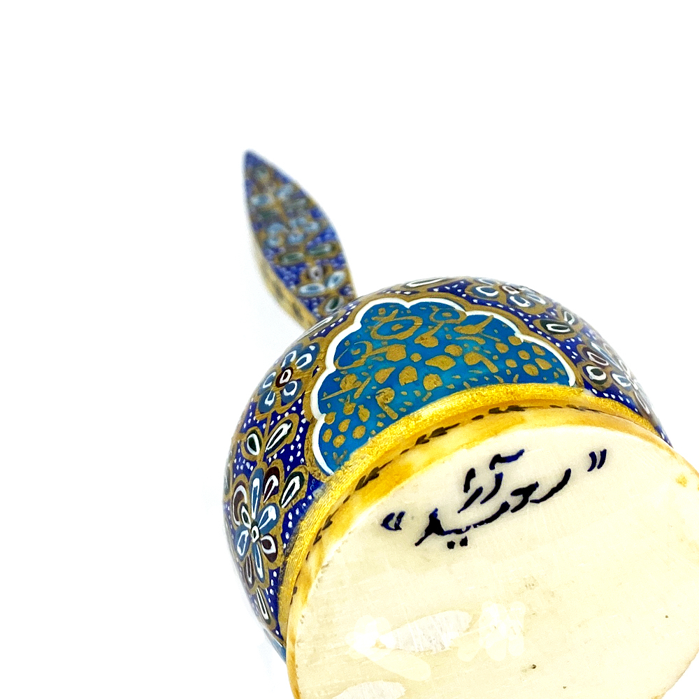  سرمه دان استخوانی سعید آرا طرح تذهیب مدل بچکول کد 73