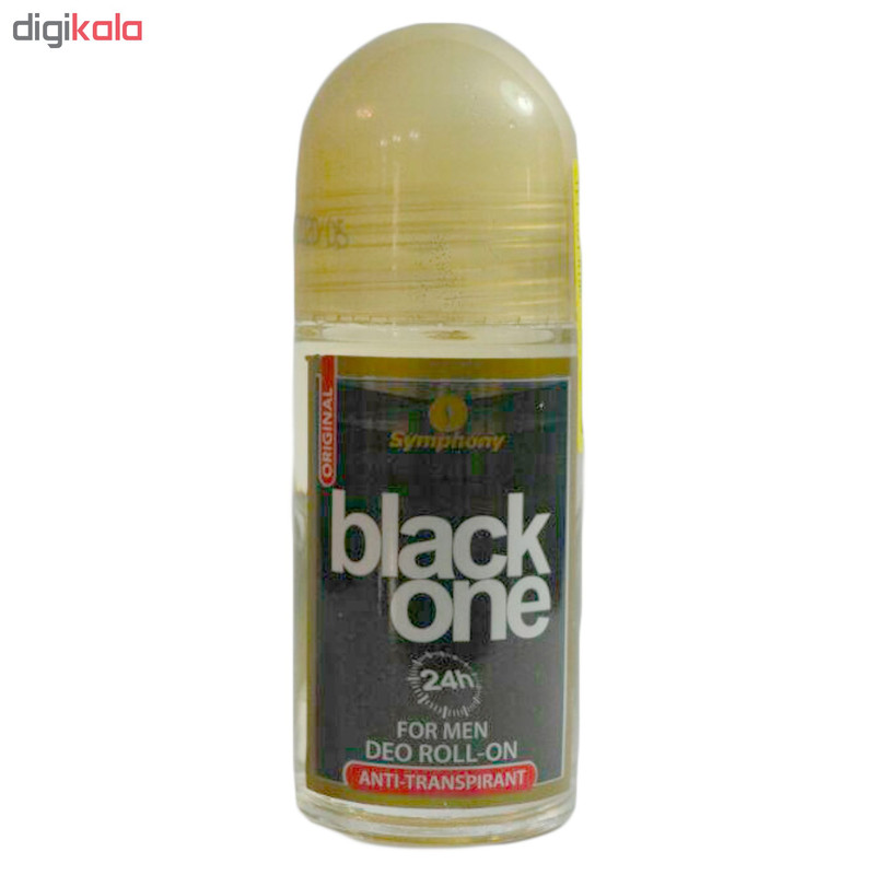 رول ضد تعریق مردانه سیمفونی مدل BLACK ONE حجم 50 میلیلیتر رول ضد تعریق مردانه سیمفونی مدل BLACK ONE حجم 50 میلیلیتر