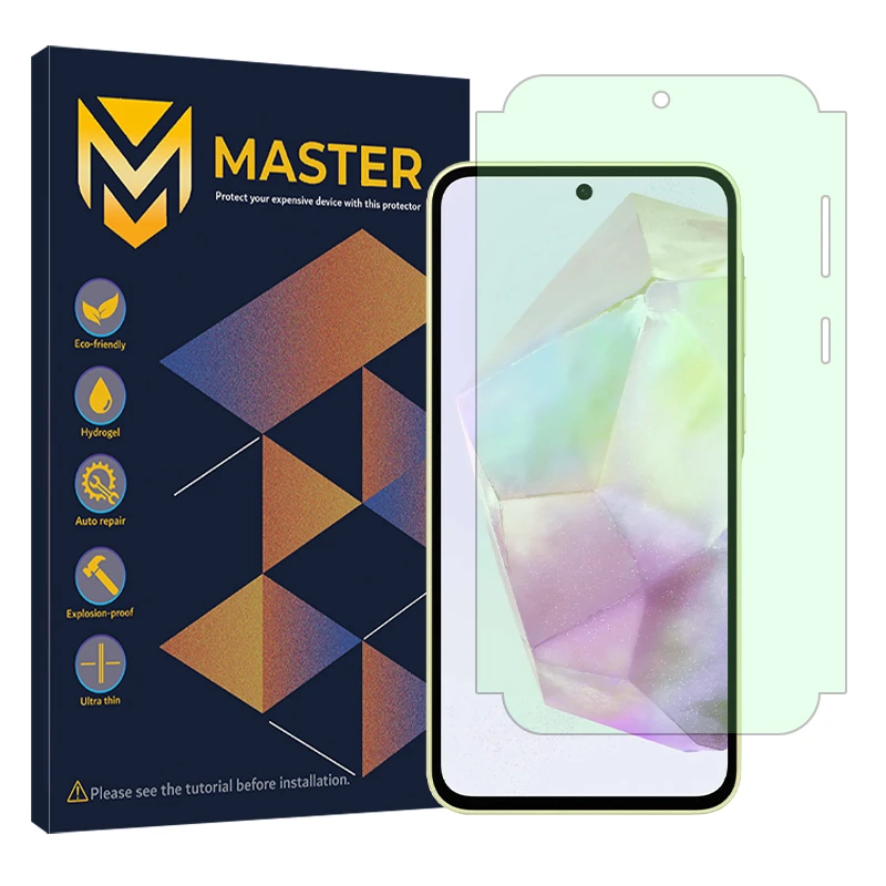 محافظ صفحه نمایش حفاظت از نور سبز مستر مدل Eye Care مناسب برای گوشی موبایل سامسونگ Galaxy A35