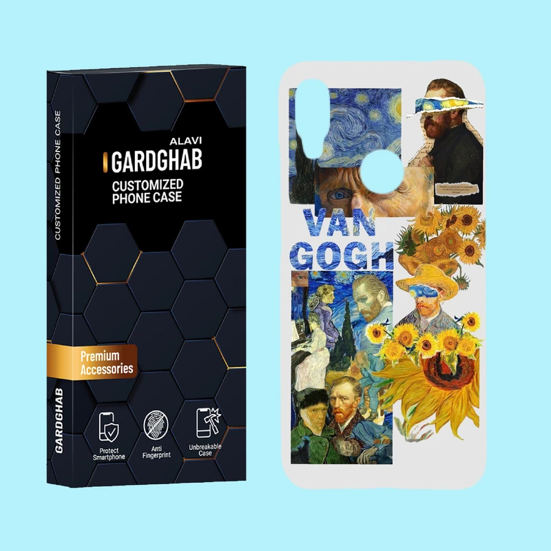 کاور گارد قاب علوی مدل هنری مناسب برای گوشی موبایل شیائومی Redmi Note 7 / note 7 Pro