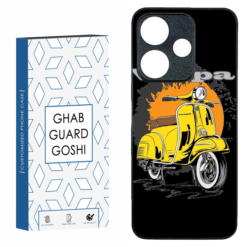 کاور قاب گارد گوشی طرح موتور وسپا کد TPU-161 مناسب برای گوشی موبایل شیائومی  REDMI 13  