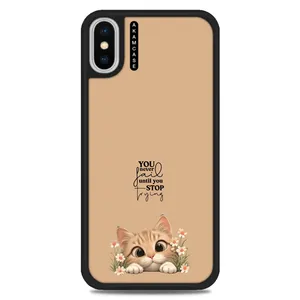 AKAM AMC-WAX-ANIMALS QOUTES-17 Cover For Apple iPhone X/Xs