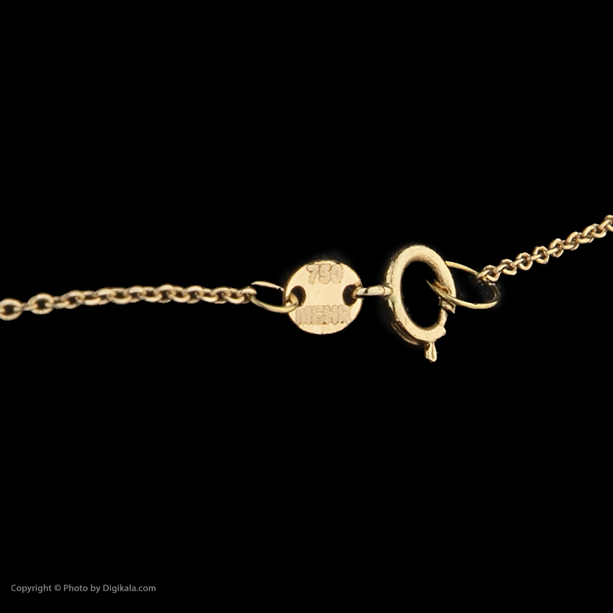 گردنبند طلا 18 عیار زنانه مایا ماهک مدل MM1174 طرح شکوفه سیب -  - 4