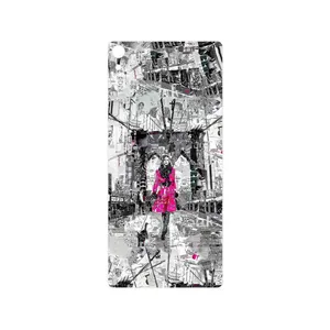 MAHOOT Collage of Catwalk Bridge Cover Sticker for Sony Xperia XA Ultra