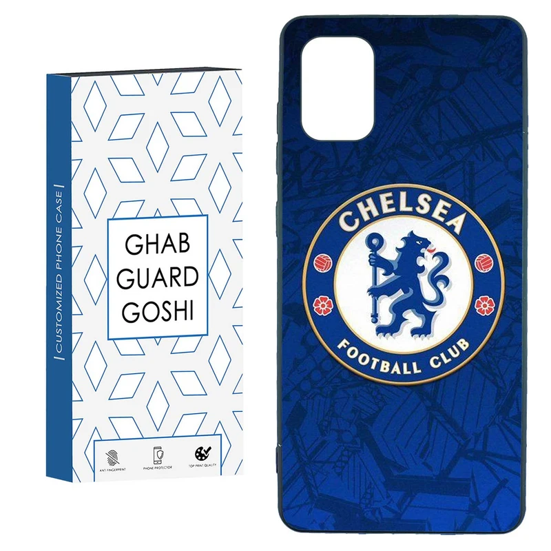 کاور قاب گارد گوشی طرح تیم چلسی کد TPU-089 مناسب برای گوشی موبایل سامسونگ  GALAXY A31