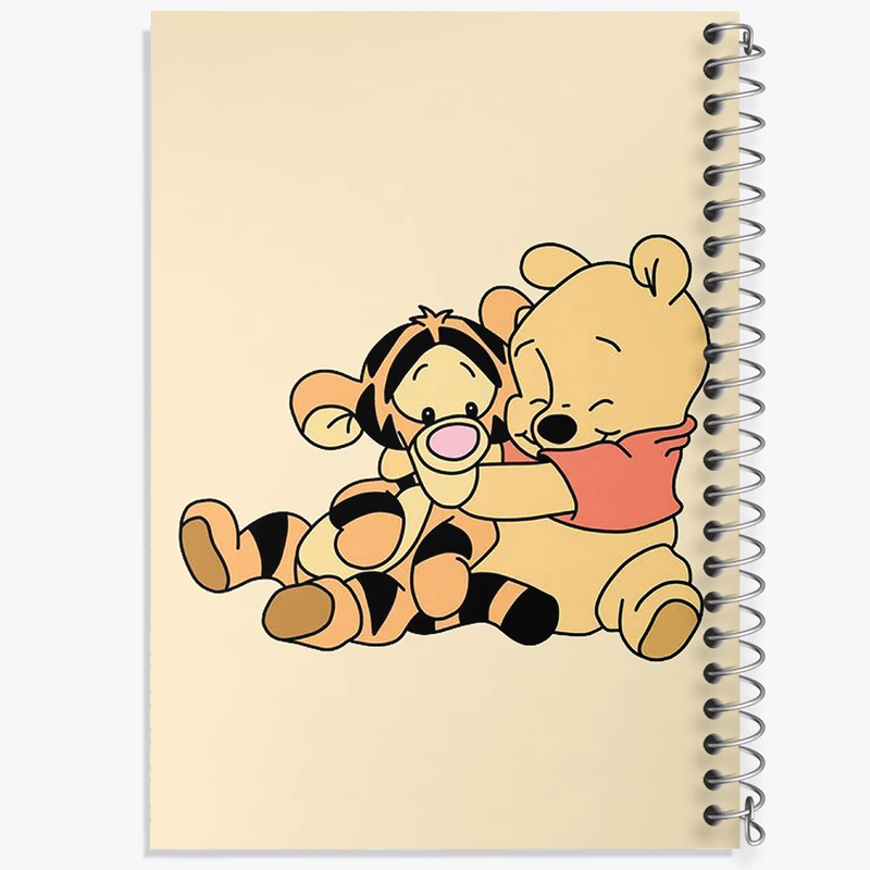 دفتر مشق 50 برگ خندالو طرح خرس پو (Winnie the Pooh) کد N1885