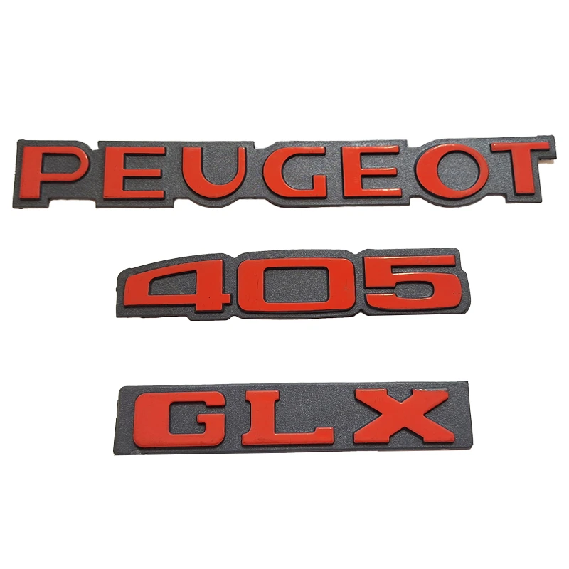 آرم صندوق عقب خودرو کالانیکس مدل PUG-405REDD-100246 مناسب برای پژو 405 مجموعه 3 عددی