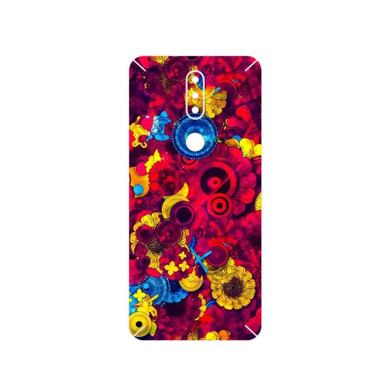 برچسب پوششی ماهوت مدل Vector Flower Garden Digital Art مناسب برای گوشی موبایل نوکیا 2.4