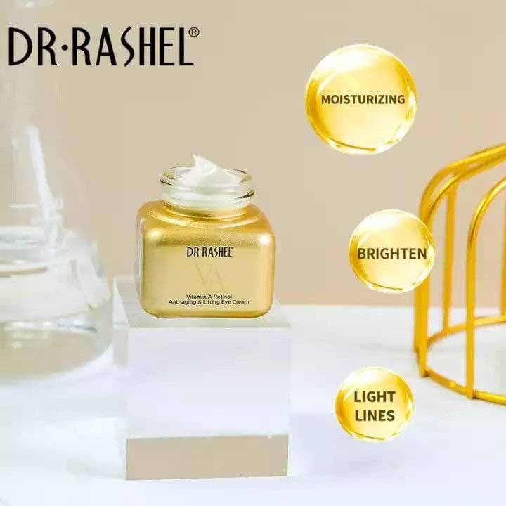 کرم شب ضد چروک دکتر راشل مدل ویتامین ای رتینول وزن 50 گرم