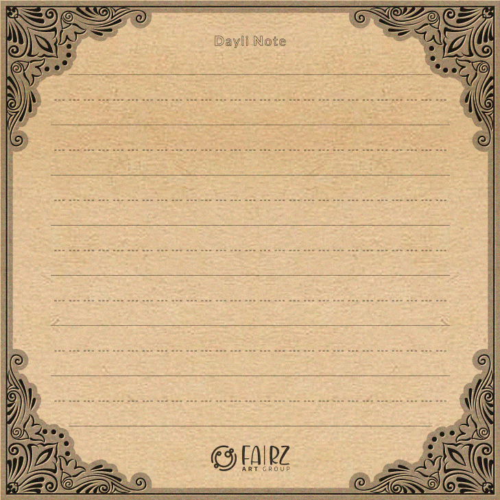 کاغذ یادداشت فارز کد 15 بسته 100 عددی