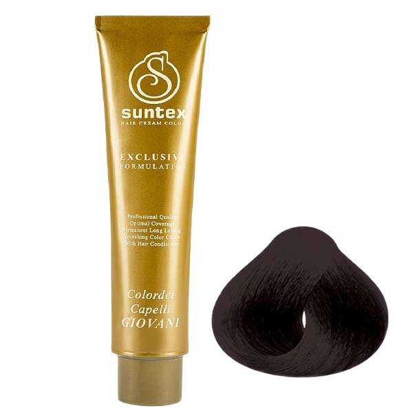 رنگ مو سانتکس شماره 3.0 مدل 2023 حجم 120 میلی لیتر رنگ قهوه ای تیره