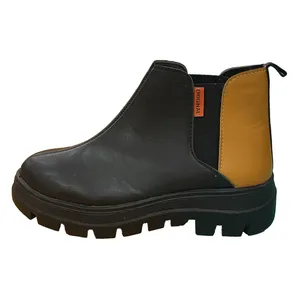 نیم بوت زنانه مدل الیکا رنگ عسلی