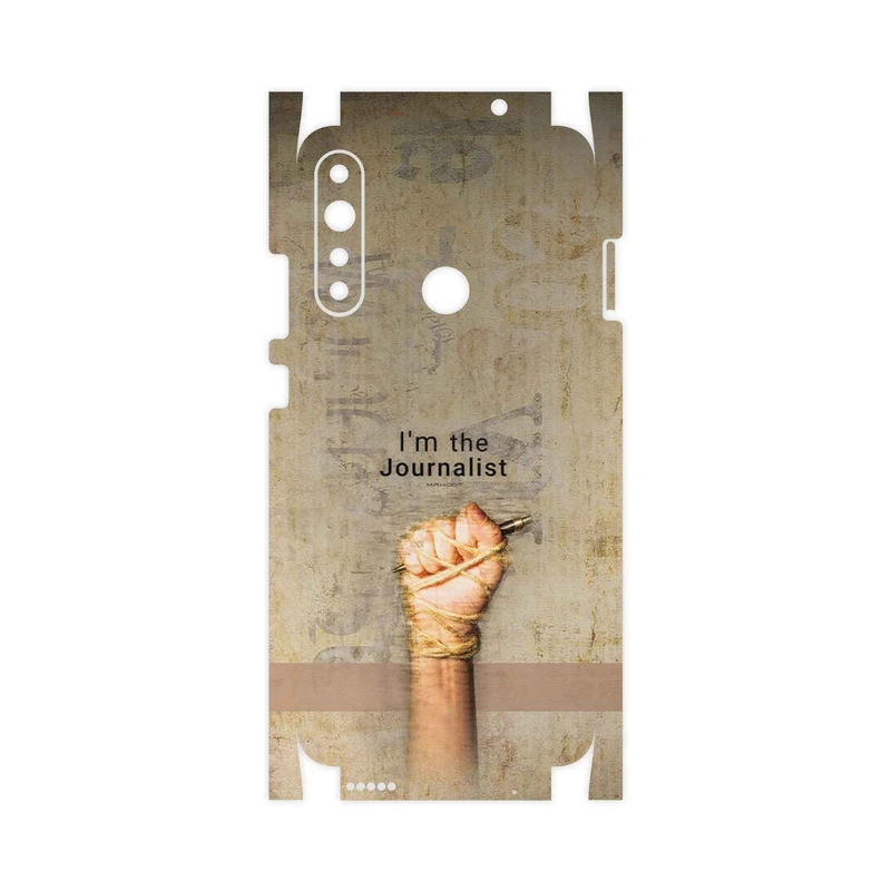 برچسب پوششی ماهوت مدل Journalist-FullSkin مناسب برای گوشی موبایل جی پلاس P10 Plus