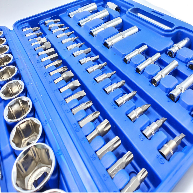 مجموعه 94 عددی آچار بکس صنعتی باس مدل 94PCS