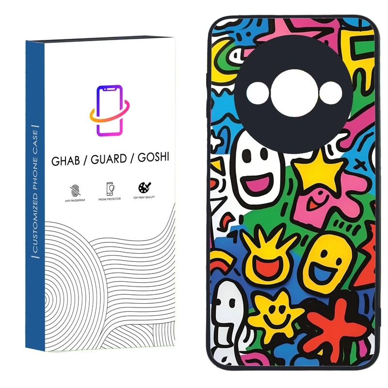 کاور قاب گارد گوشی طرح فانتزی کد 75 - TPU مناسب برای گوشی موبایل شیائومی  Redmi A3