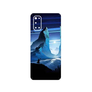 MAHOOT Blue Mountains Digital Art Cover Sticker for Realme 7 Pro