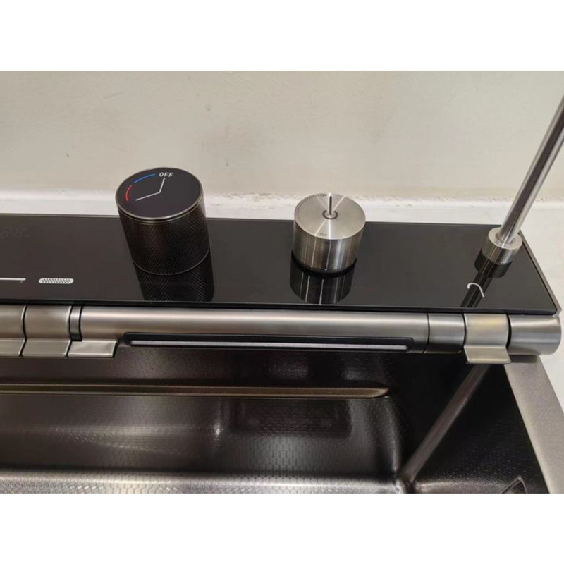 سینک ظرفشویی استیل مدل پيانويى ٧ كليد توكار