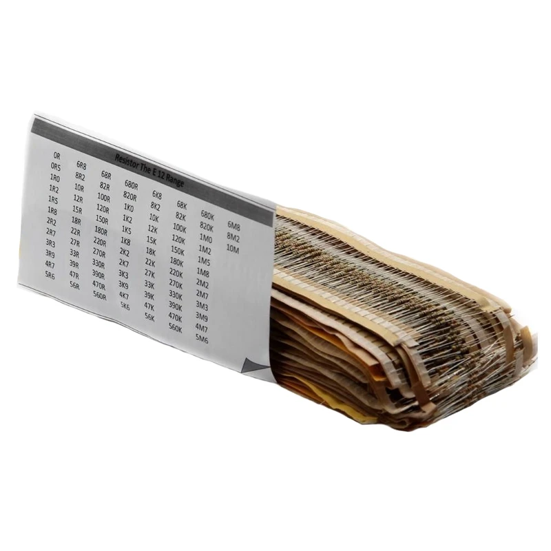 مقاومت 5 درصد کربنی 1.4 وات مدل R14100 بسته 100 عددی