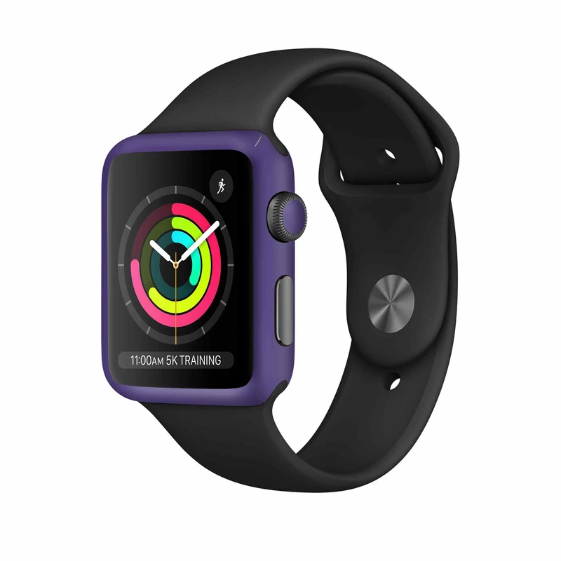 برچسب ماهوت طرح Matte-BlueBerry مناسب برای اپل واچ Watch 3 42mm