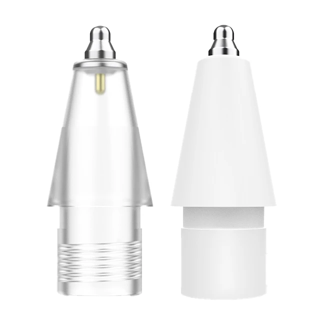 سری یدک قلم لمسی آها استایل مدل WG80-CR-WH مناسب برای قلم لمسی اپل به همراه محافظ