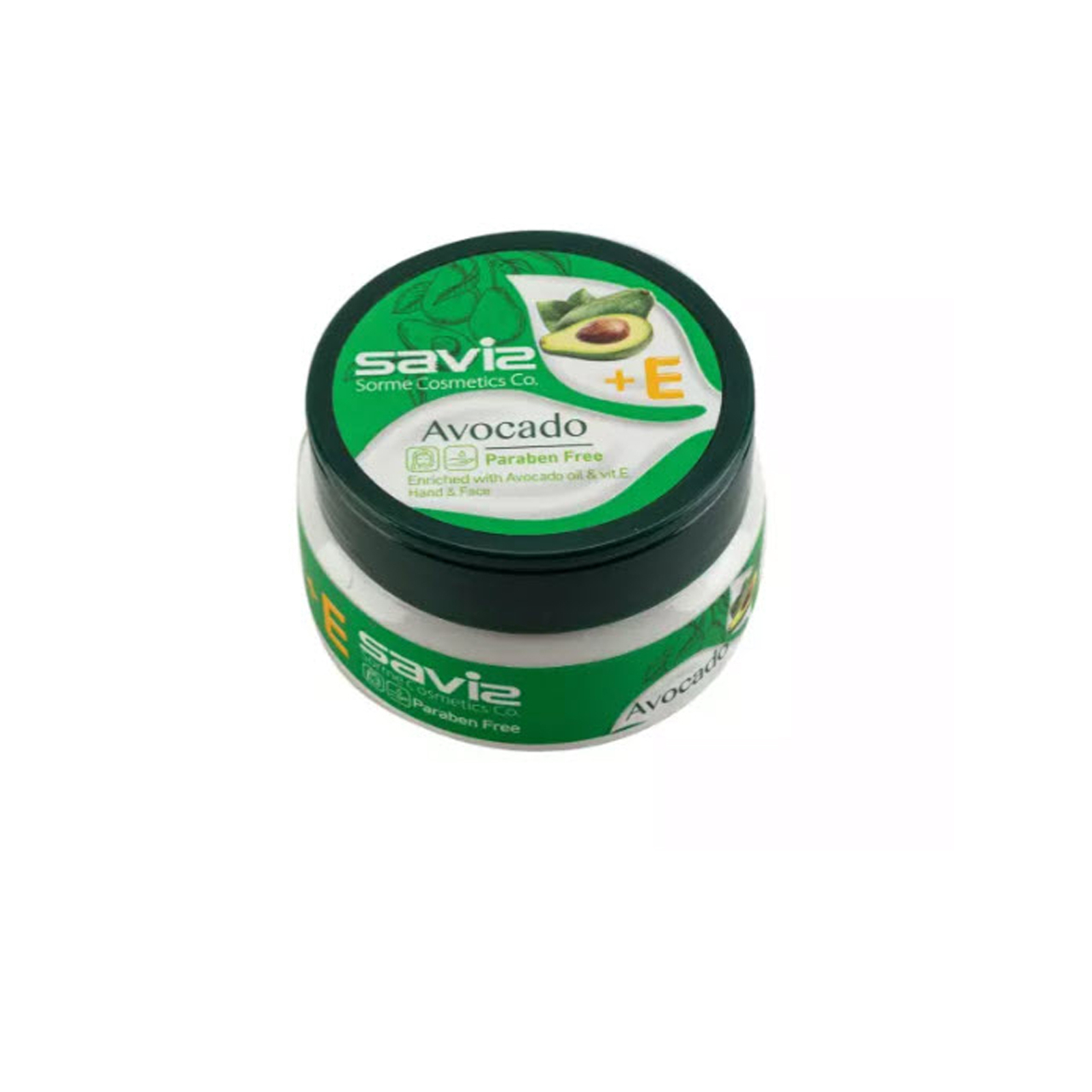 مراقبت پوست کرم مرطوب کننده ساویز مدل آووکادو وزن 150 گرم