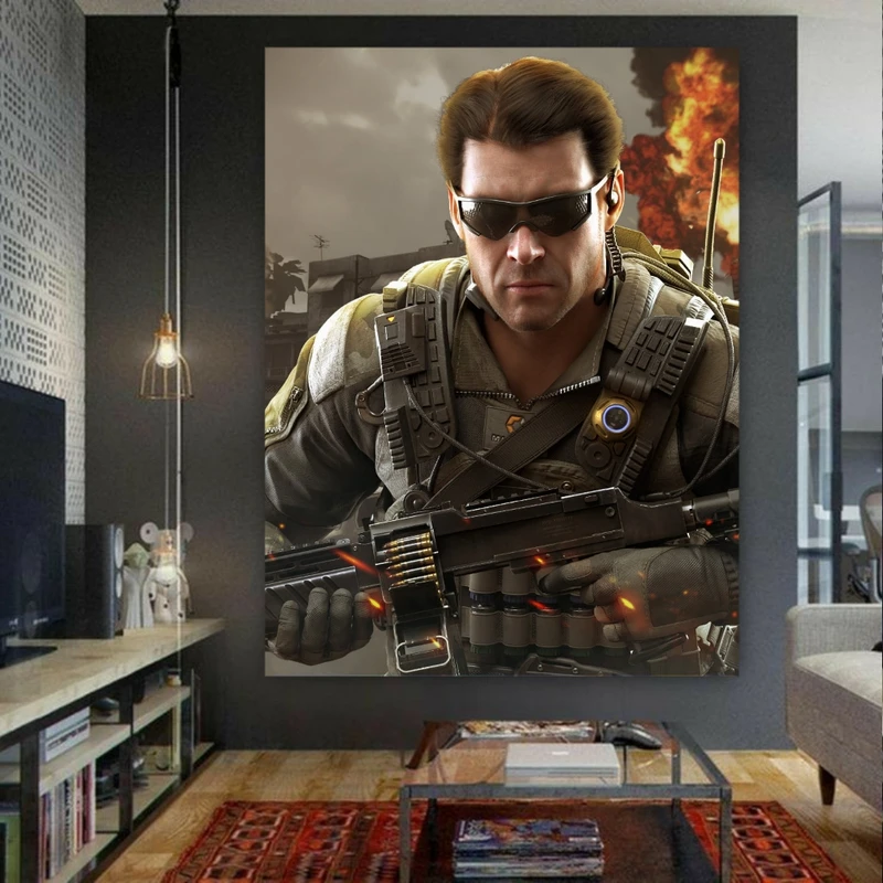 تابلو بوم طرح گیم CALL OF DUTY مدل SDB1040