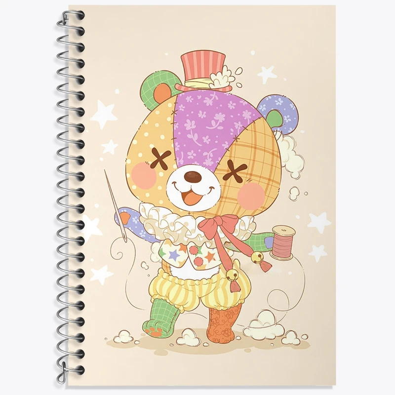 دفتر لغت 50 برگ خندالو طرح بازی انیمال کراسینگ (Animal Crossing) کد 32652