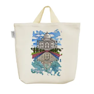 ساک خرید خندالو مدل تاج محل کد 5608