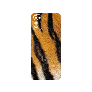 MAHOOT Tiger Skin Cover Sticker for Motorola Moto E32s