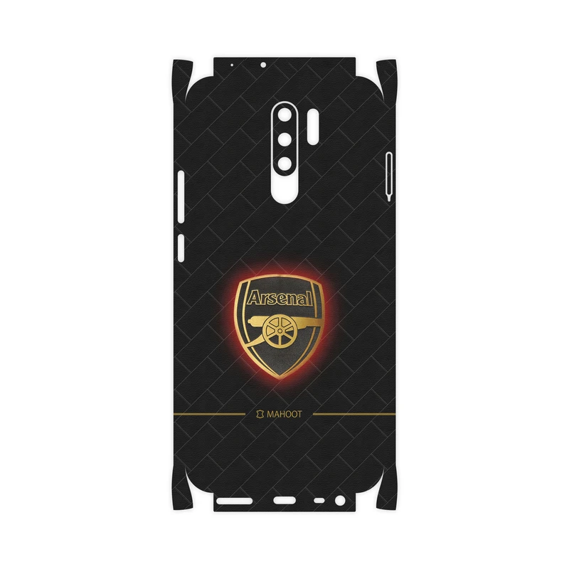 برچسب پوششی ماهوت مدل Arsenal-FC-FullSkin مناسب برای گوشی موبایل شیائومی Redmi 9